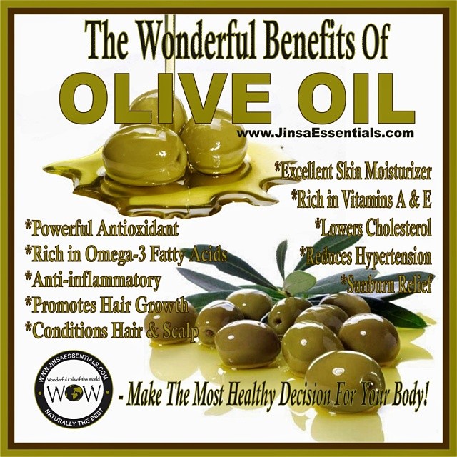 Antioxidant properties of olive oil